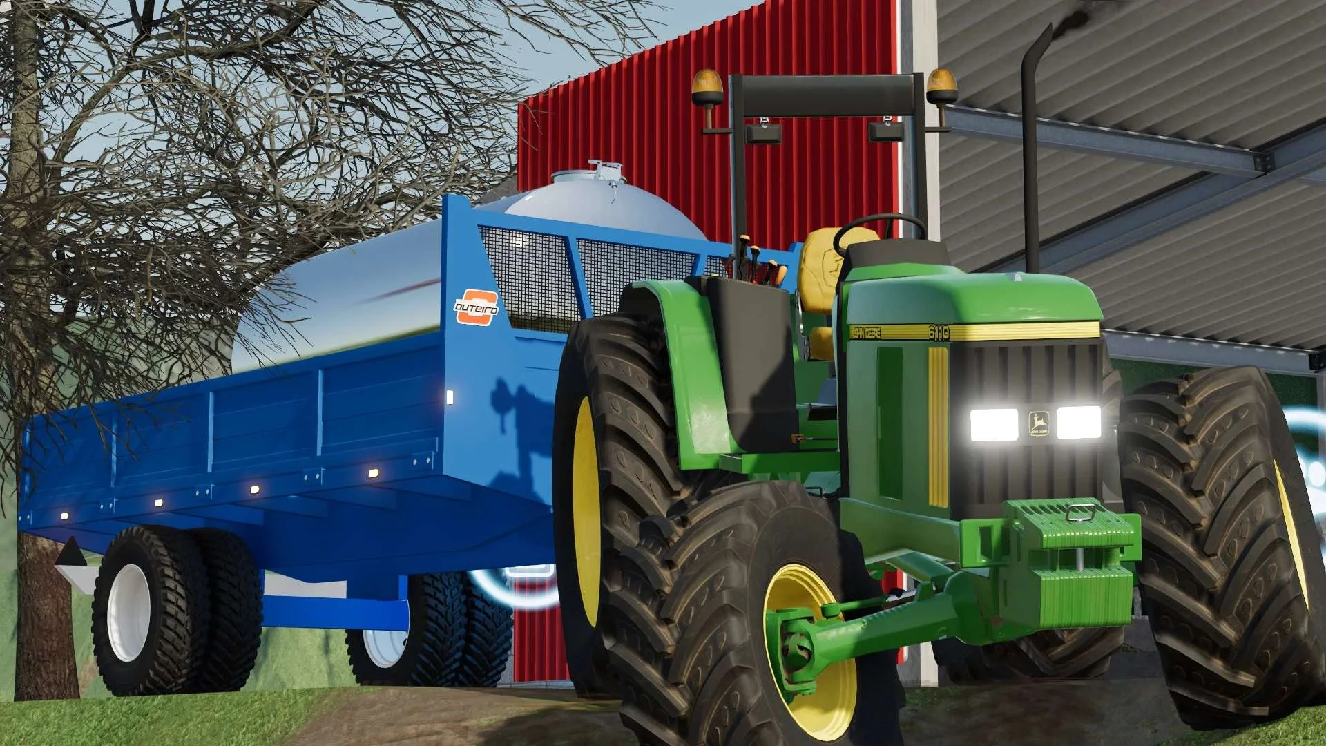 John Deere 6010 SE 4cly v1.0 FS22 FS22 Mod Free Download