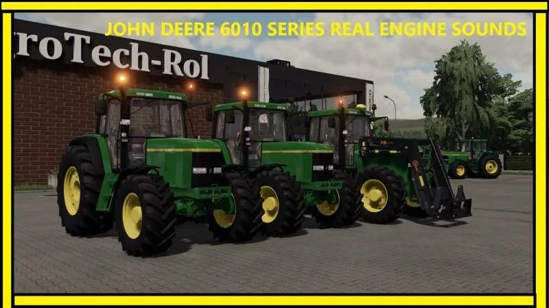 John Deere 6010 series V1.0.0.1 FS22 FS22 Mod Free Download