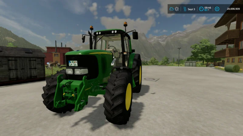 John Deere 6020 6cly V1.0 FS22 FS22 Mod Free Download