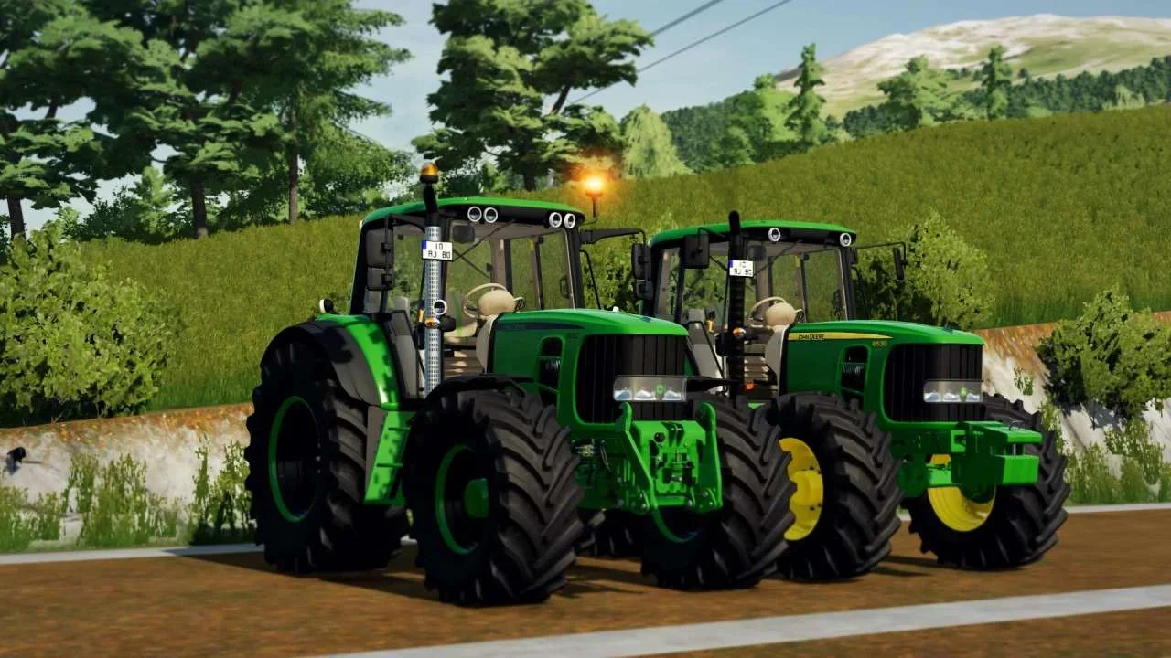 John Deere 6030 Premium 6cyl Series v1.0 FS22 FS22 Mod Free Download