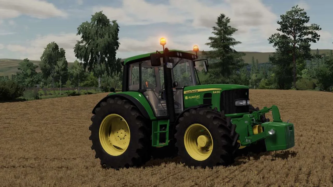 John Deere 6030 Series 4 cylinders v1.0 FS22 FS22 Mod Free Download