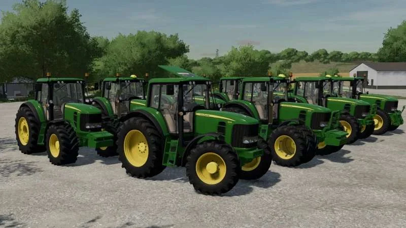 John Deere 6030 series 6cyl v1.0 FS22 FS22 Mod Free Download