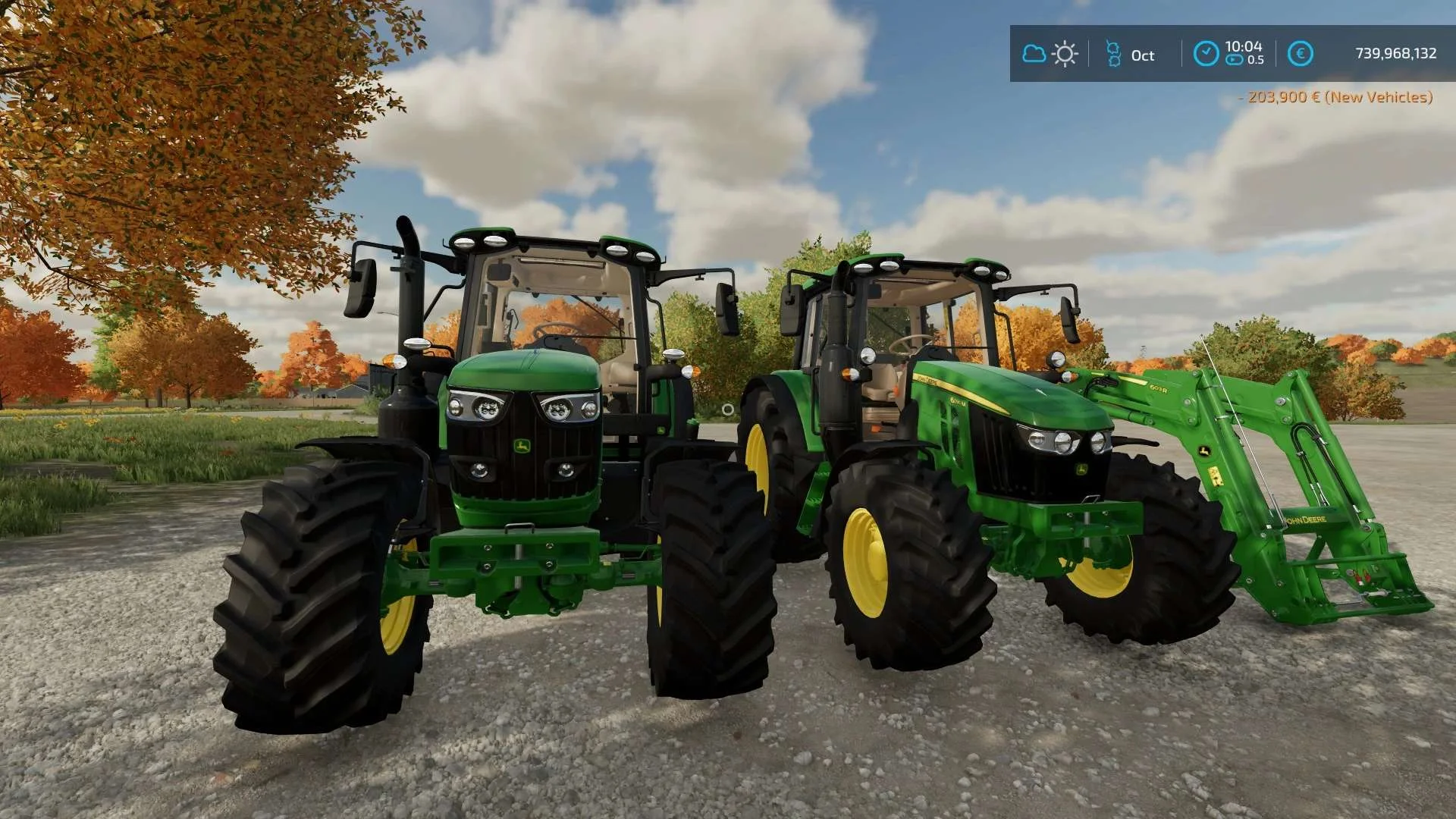 John Deere 6090-6140M v1.0 FS22 FS22 Mod Free Download