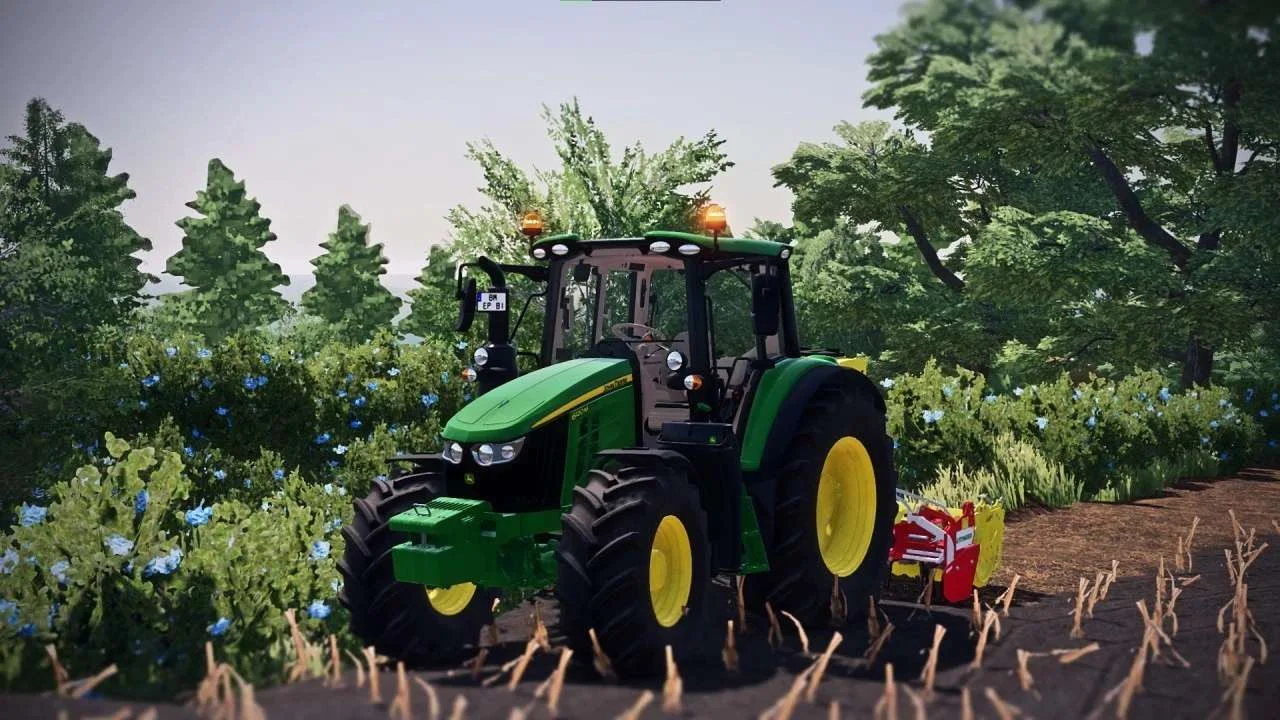 John Deere 6090-6140M v2.0 FS22 FS22 Mod Free Download