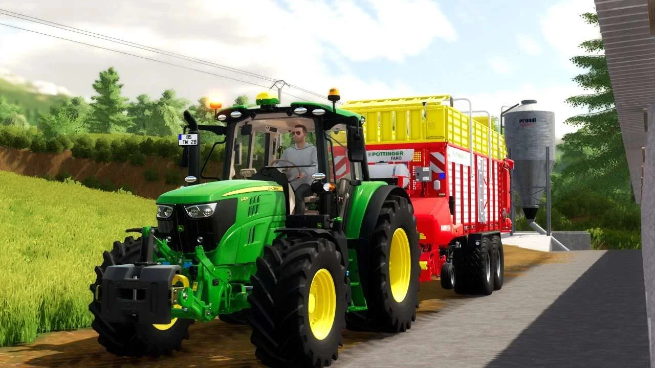 John Deere 6090-6140M v2.1 FS22 FS22 Mod Free Download