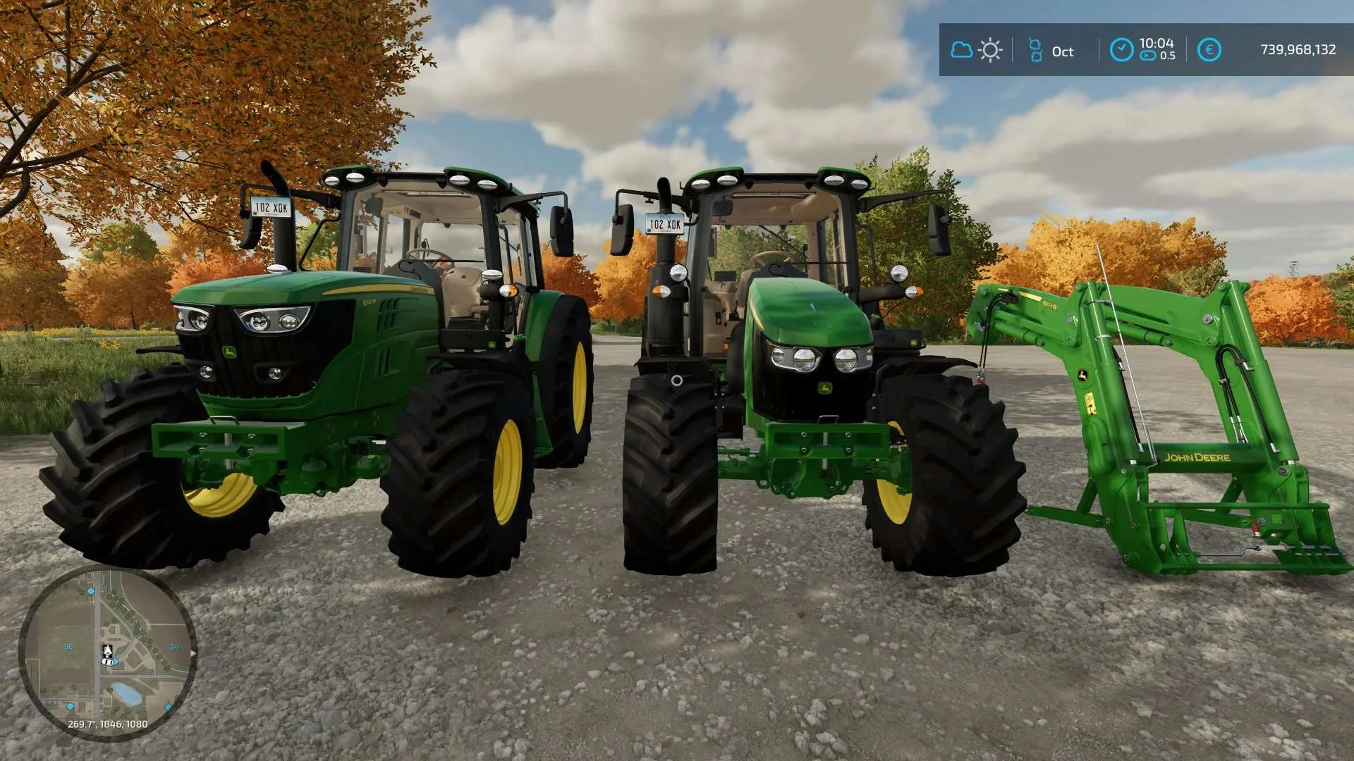 John Deere 6090-6140M WIP v2.0 FS22 FS22 Mod Free Download