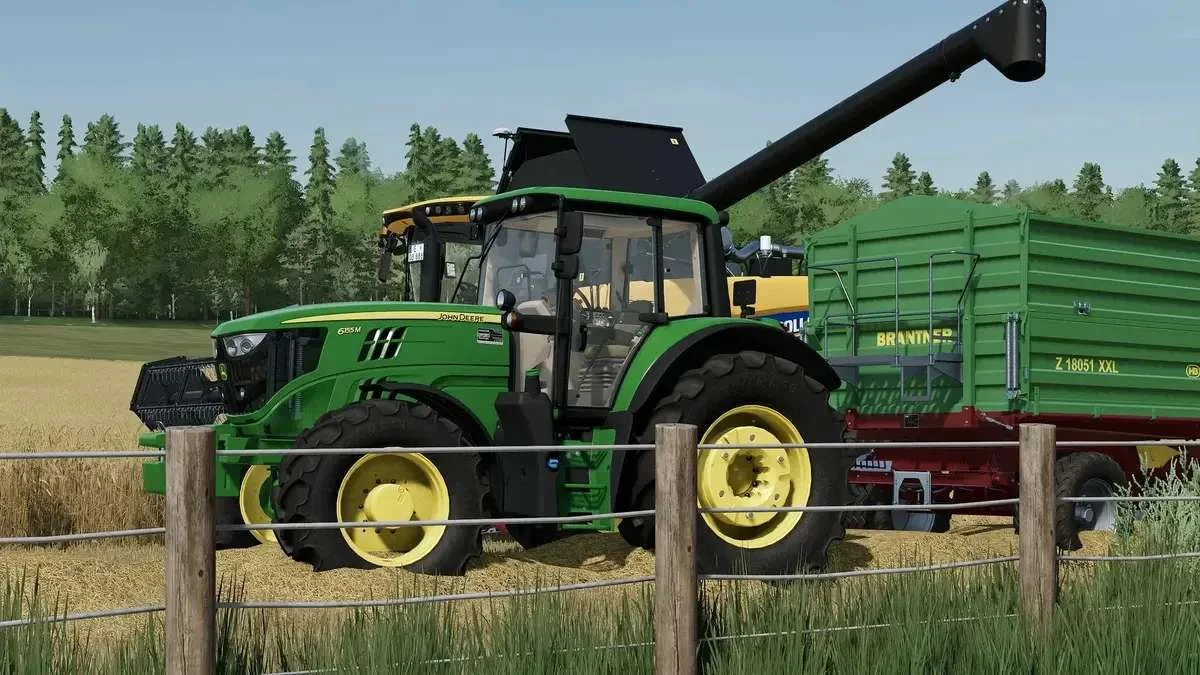 John Deere 6110M-6195M Pack v1.0 FS22 FS22 Mod Free Download