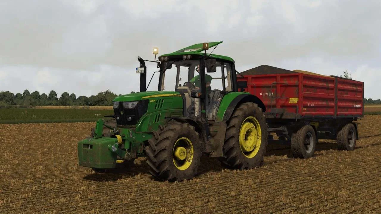 John Deere 6110M Series v1.0.0.1 FS22 FS22 Mod Free Download
