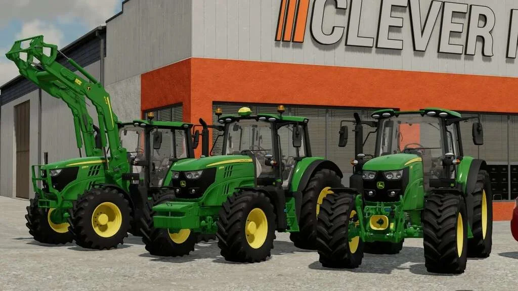 John Deere 6155M MY2020 v1.0 FS22 FS22 Mod Free Download