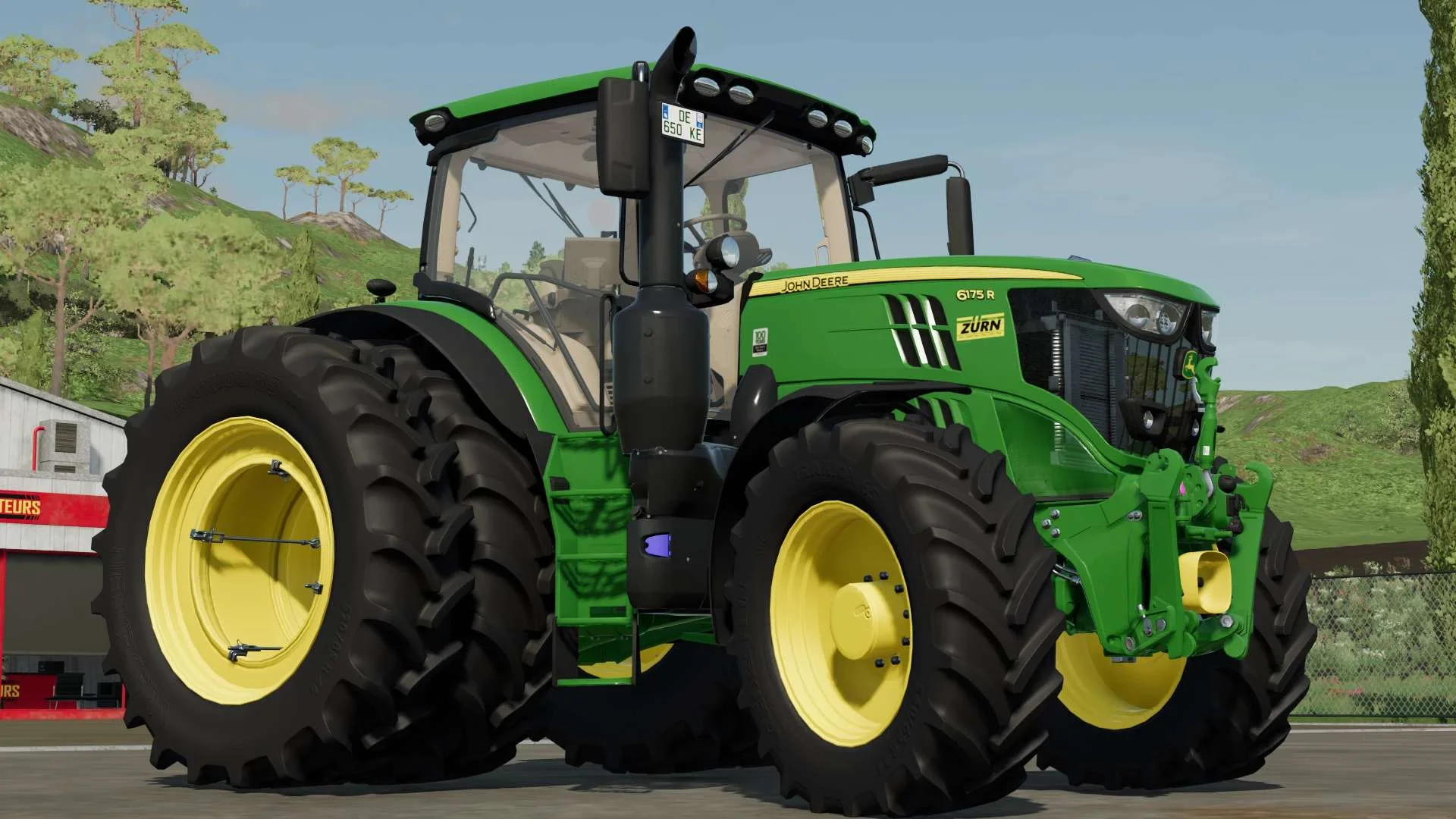John Deere 6175-6215R v1.0 FS22 FS22 Mod Free Download