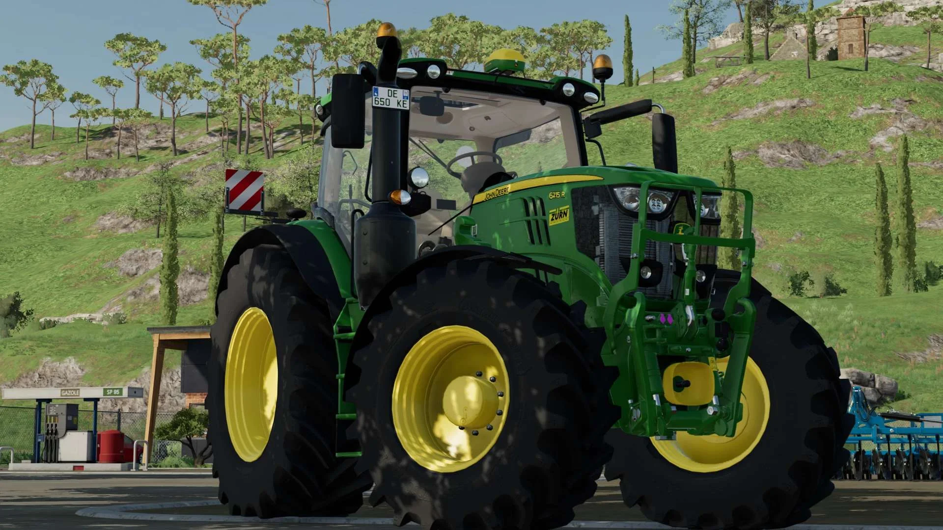 John Deere 6175-6215R v2.0 FS22 FS22 Mod Free Download