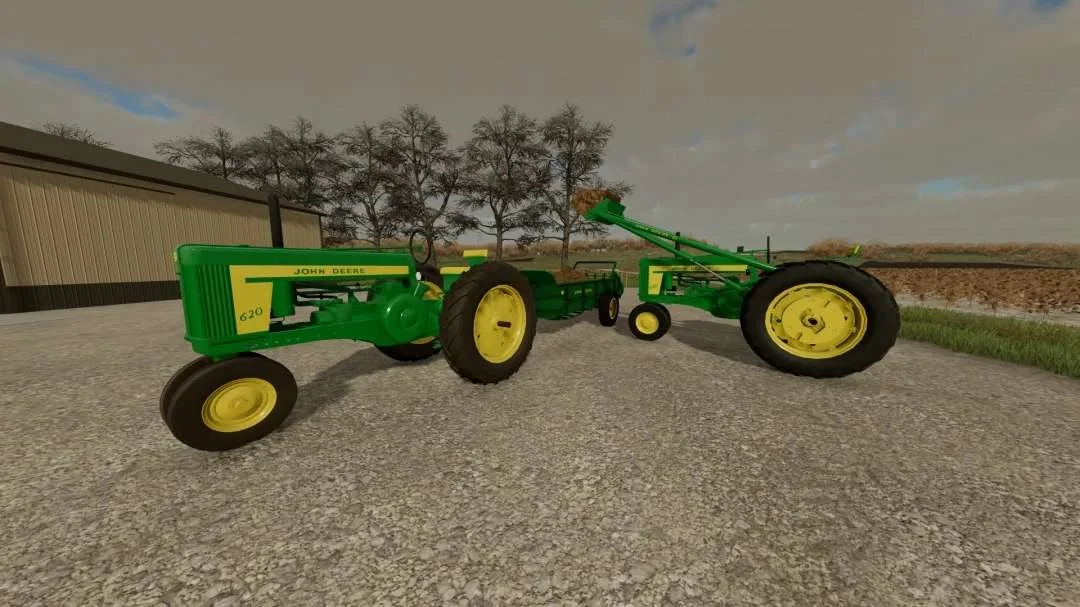 John Deere 620 v1.0 FS22 FS22 Mod Free Download