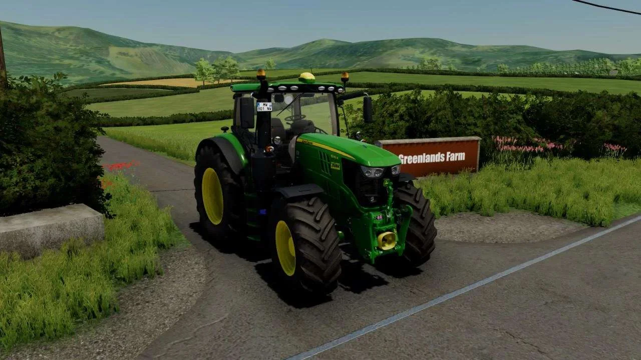 John Deere 6215R real sounds v1.0 FS22 FS22 Mod Free Download