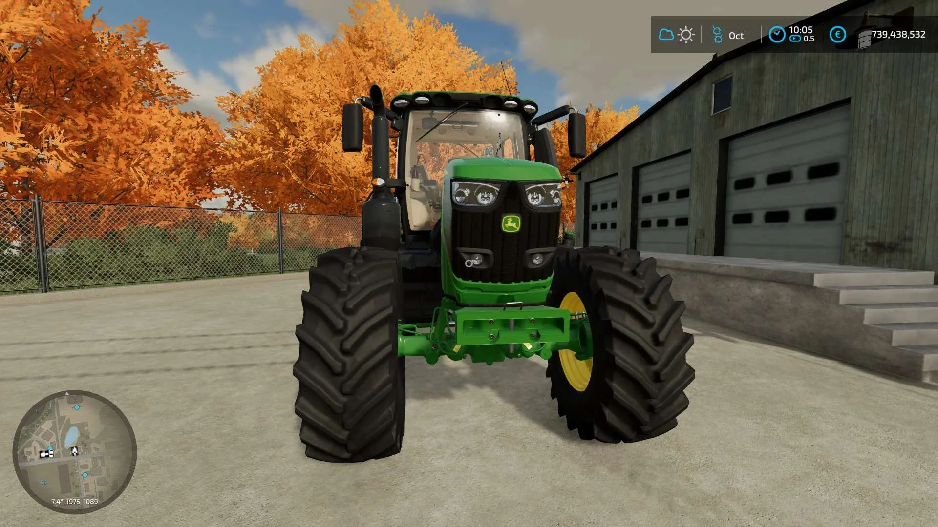John Deere 6230R-6250R v1.0 FS22 FS22 Mod Free Download