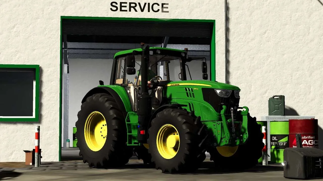 John Deere 6M Edit v1.2 FS22 FS22 Mod Free Download