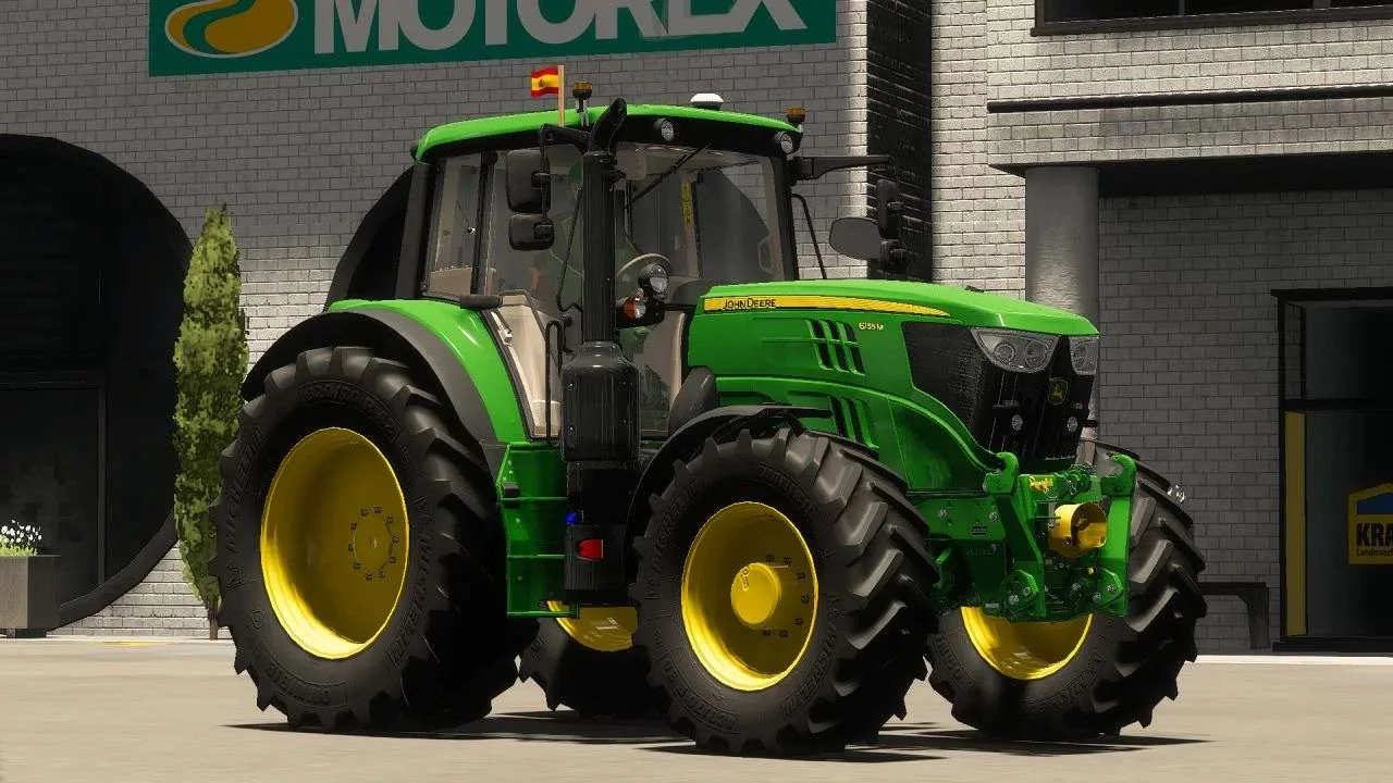 John Deere 6M Edit v2.0 FS22 FS22 Mod Free Download