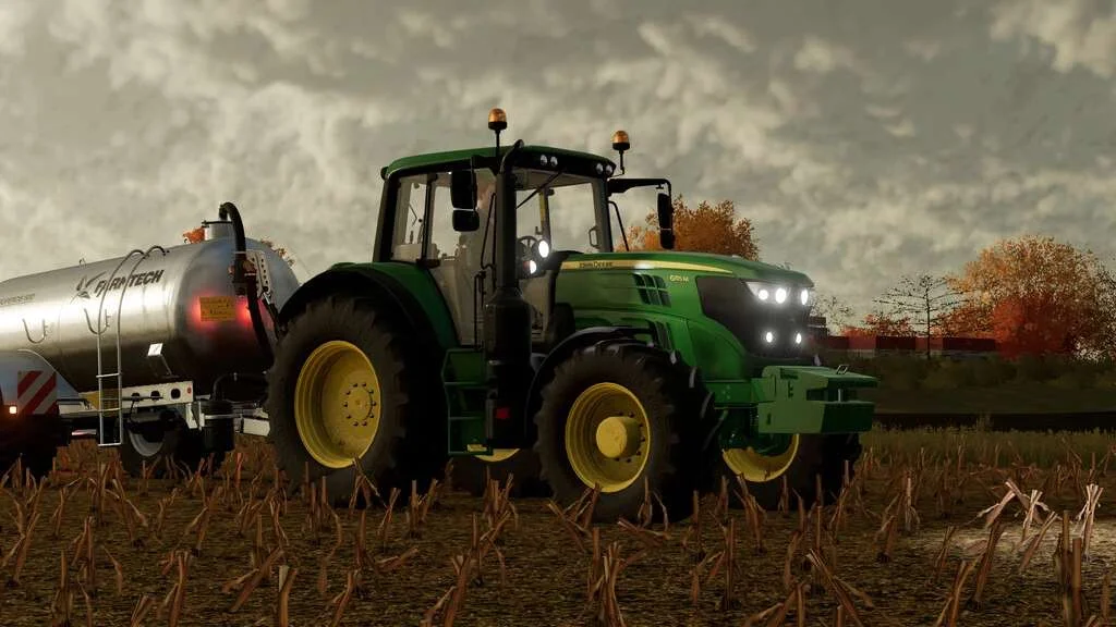 John Deere 6M v1.0 FS22 FS22 Mod Free Download