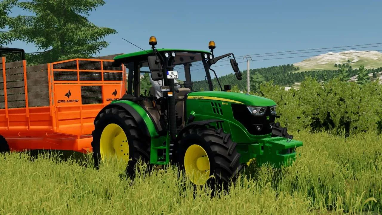 John Deere 6MC Series v1.0 FS22 FS22 Mod Free Download