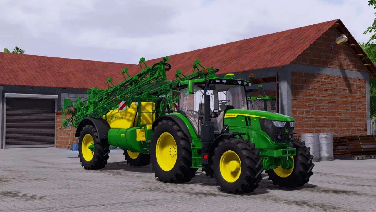 John Deere 6R 110 Series v1.0 FS22 FS22 Mod Free Download
