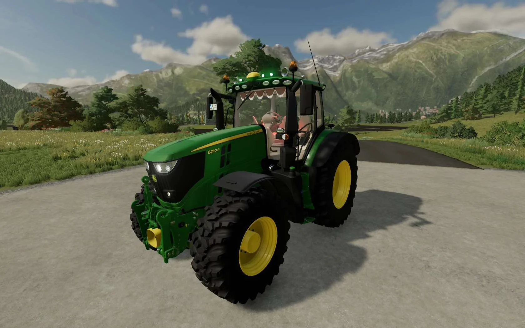 John Deere 6R Edit v1.0 FS22 FS22 Mod Free Download