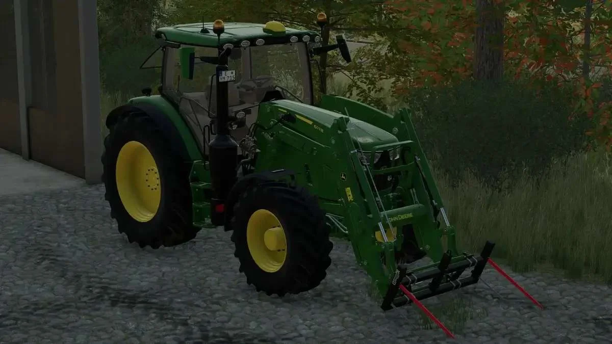 John Deere 6R Medium Frame Gen2 v1.0 FS22 FS22 Mod Free Download