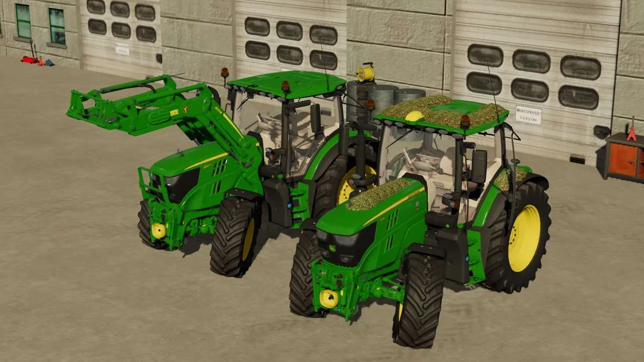John Deere 6R pack v1.0 FS22