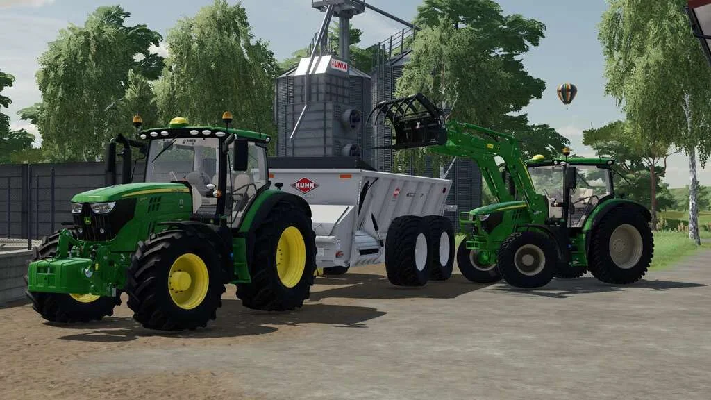 John Deere 6R Series v1.0.1 FS22 FS22 Mod Free Download