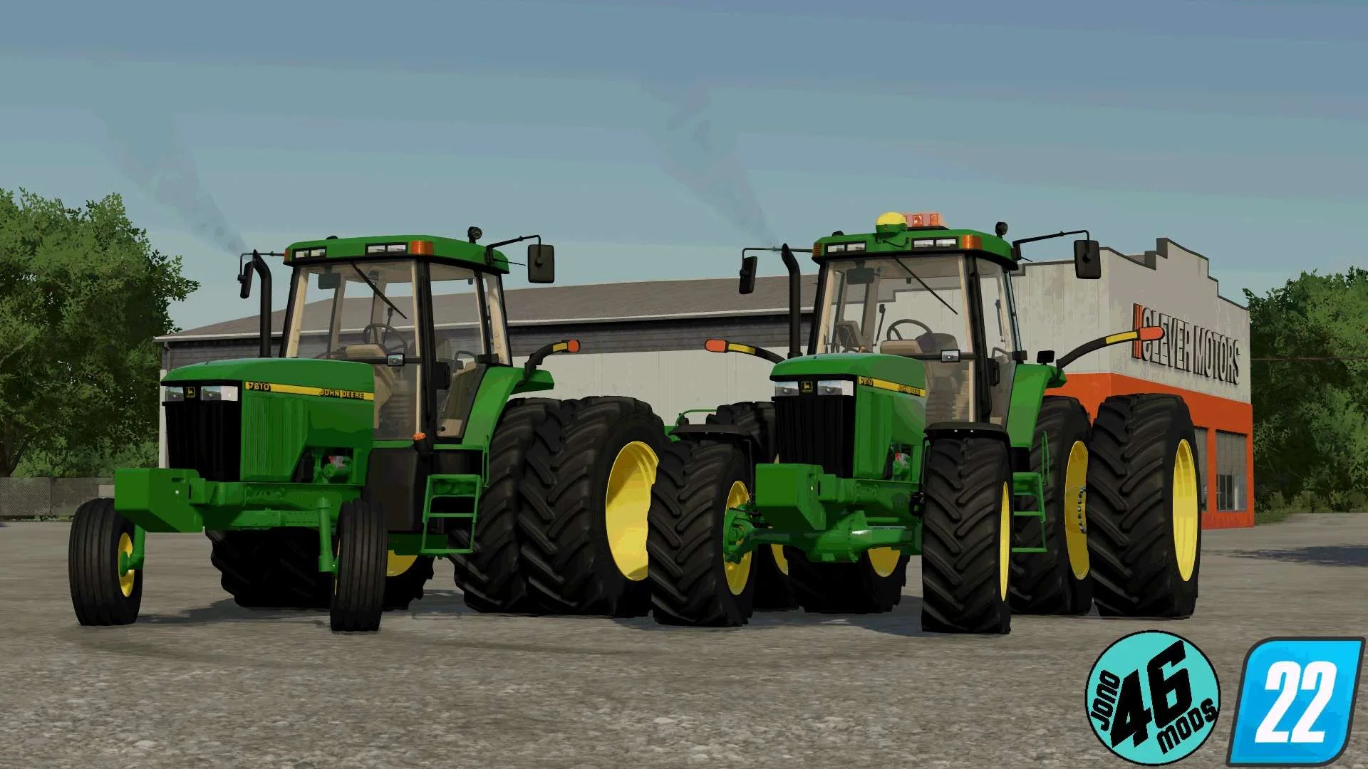 John Deere 7000 & 7010 Large Frame v2.0 FS22 FS22 Mod Free Download