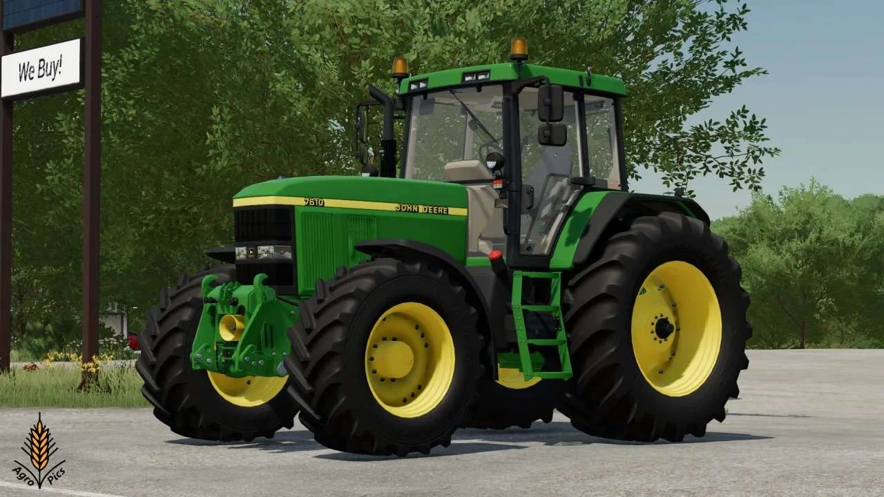 John Deere 7010 series V1.0 FS22 FS22 Mod Free Download