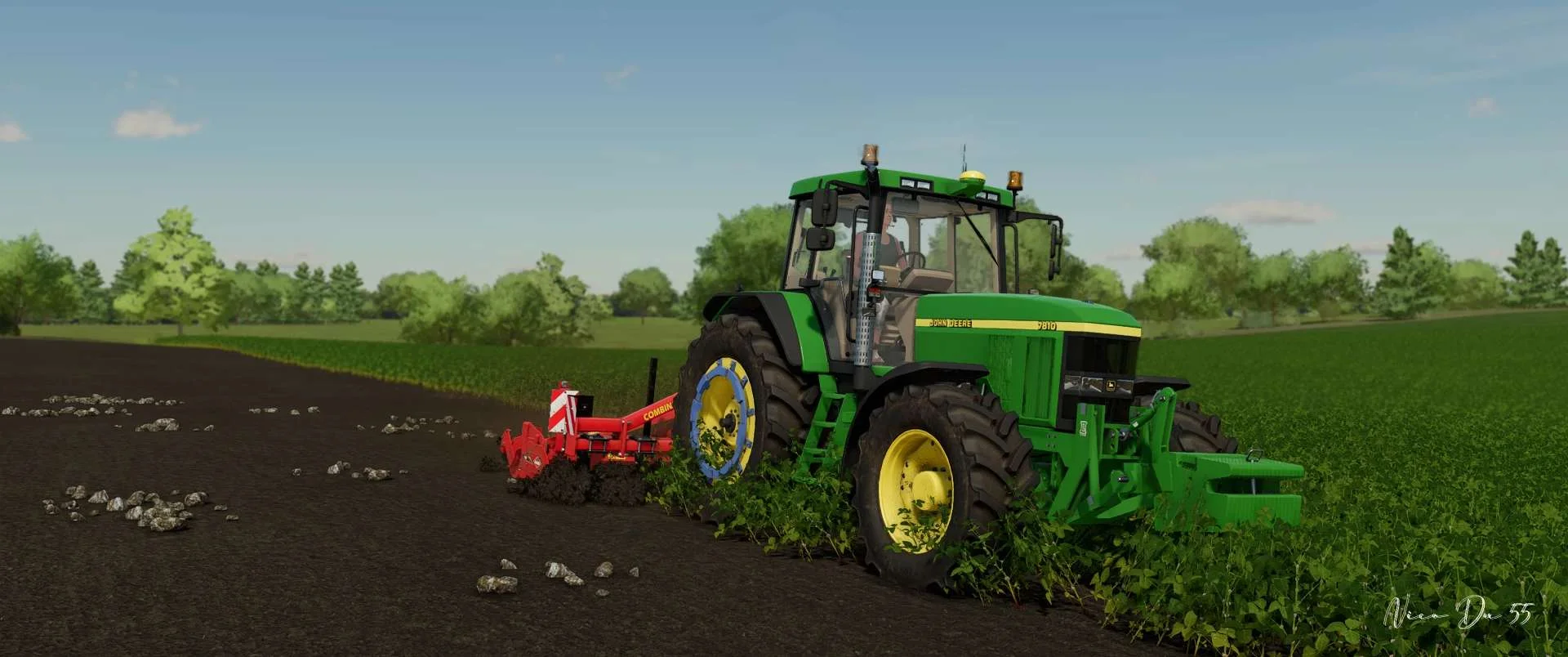John Deere 7010 V1.0.1.1 FS22 FS22 Mod Free Download