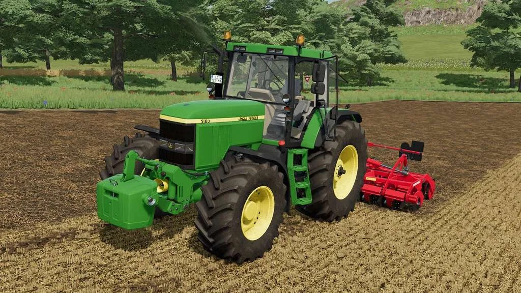John Deere 7010 v1.0 FS22 FS22 Mod Free Download