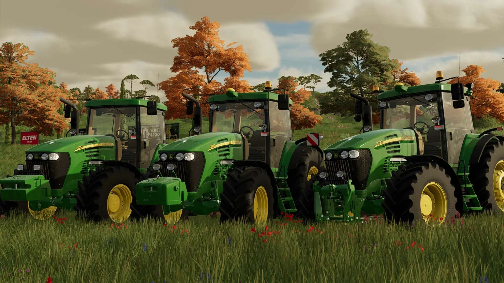 John Deere 7020 V1.0 FS22 FS22 Mod Free Download
