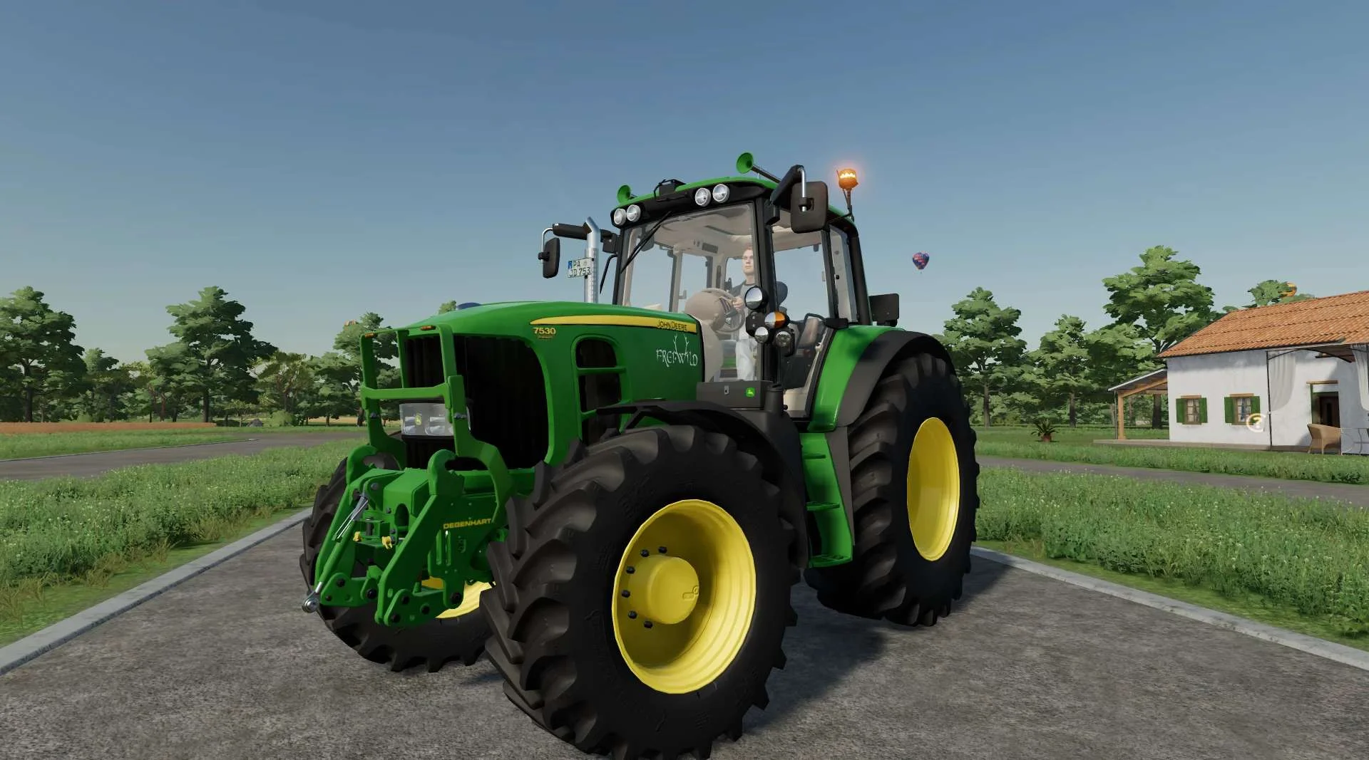 John Deere 7030+ much extras v1.0 FS22 FS22 Mod Free Download