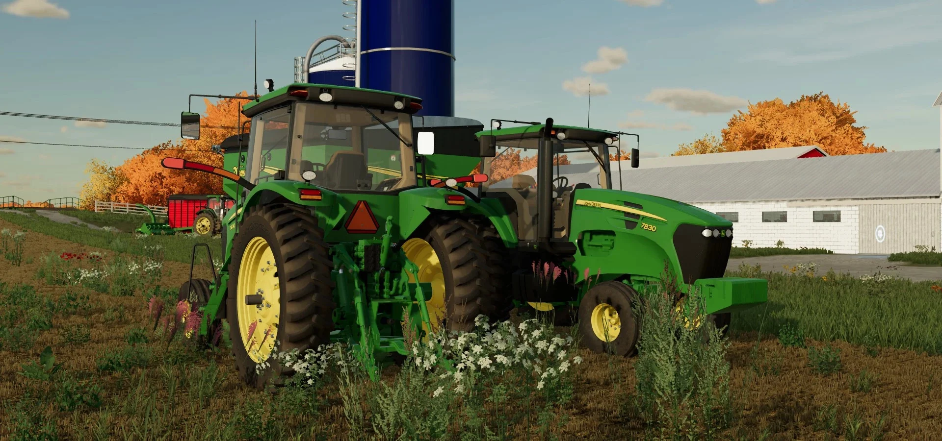 John Deere 7030 2wd v1.0 FS22 FS22 Mod Free Download