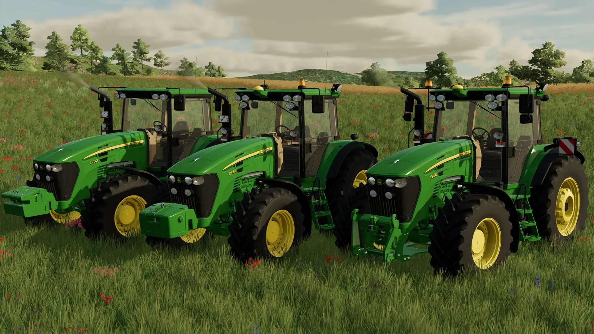 John Deere 7030 Series v1.0 FS22 FS22 Mod Free Download