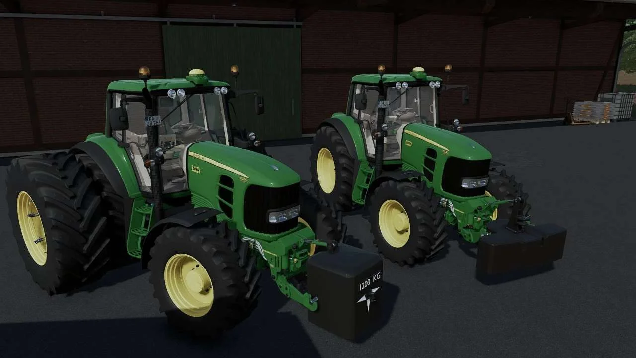 John Deere 7030 v1.0 FS22 FS22 Mod Free Download