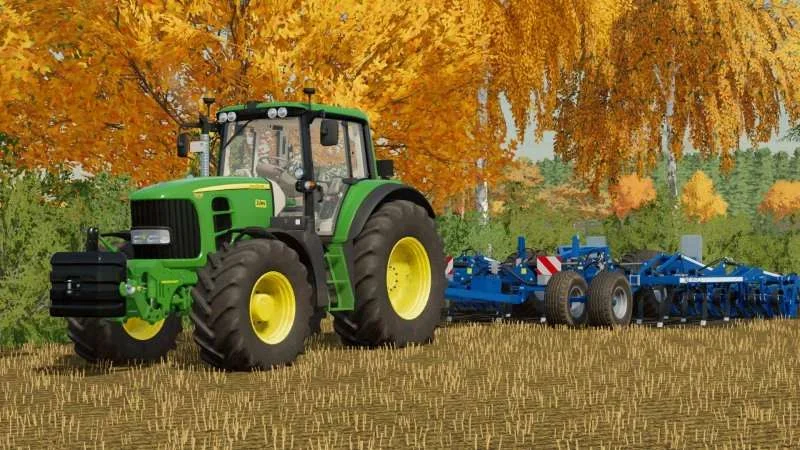 John Deere 7030 v2.0 FS22 FS22 Mod Free Download