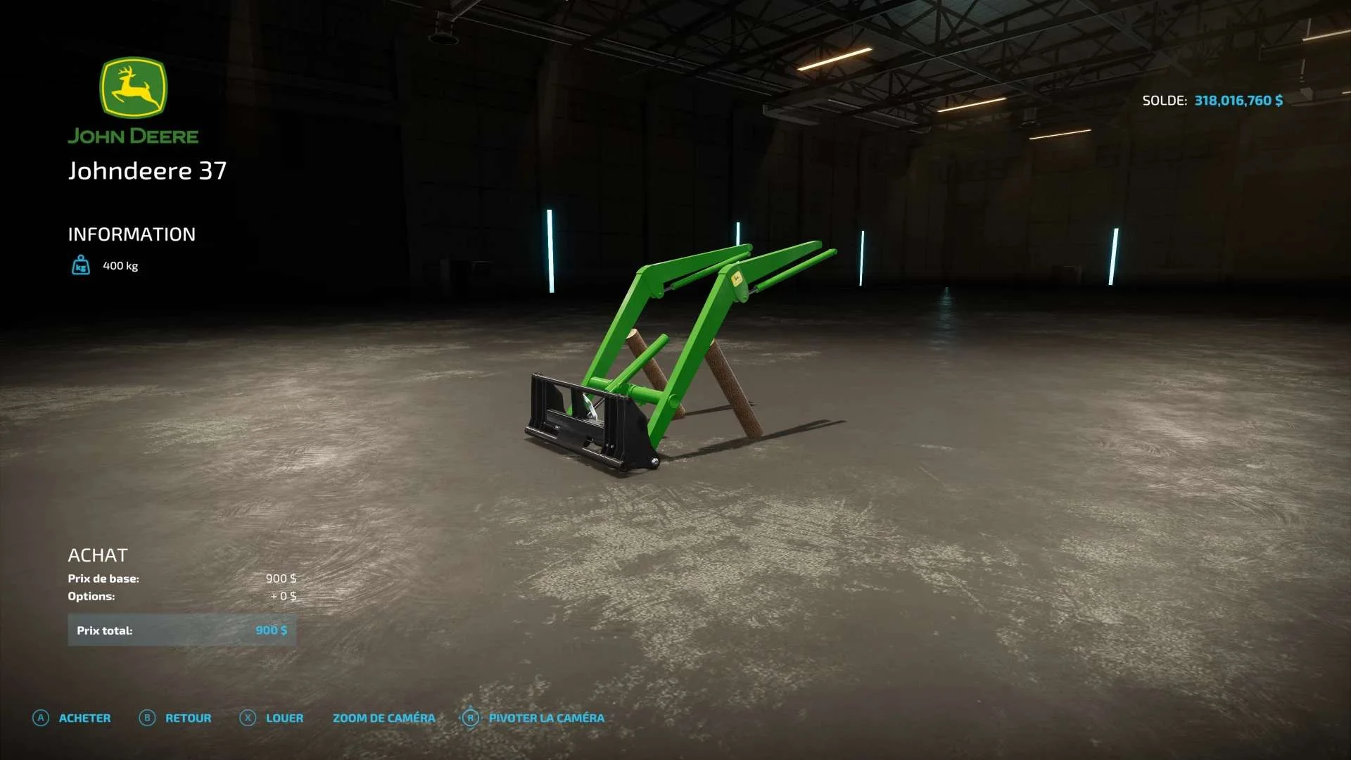 John deere 710 edit V1.0 FS22 FS22 Mod Free Download