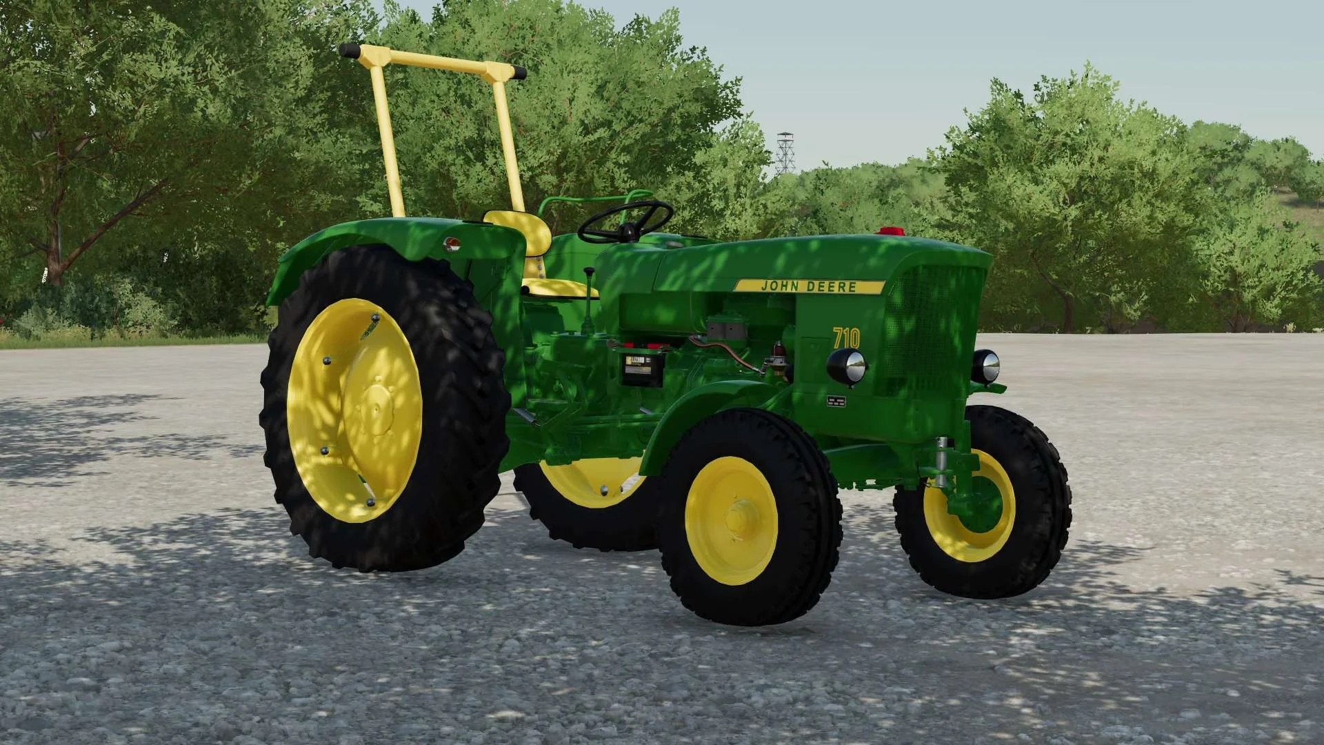 John Deere 710 edited v1.0 FS22 FS22 Mod Free Download