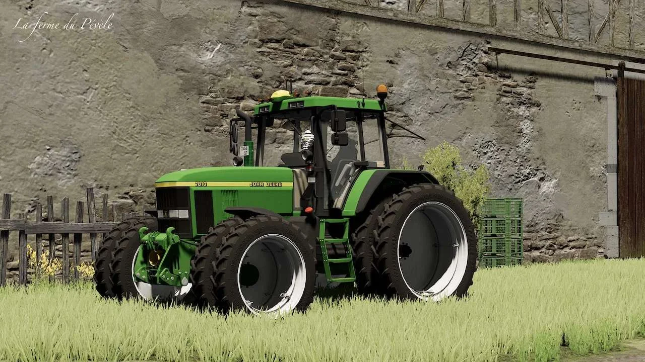 John Deere 7710-7810 v1.0 FS22 FS22 Mod Free Download