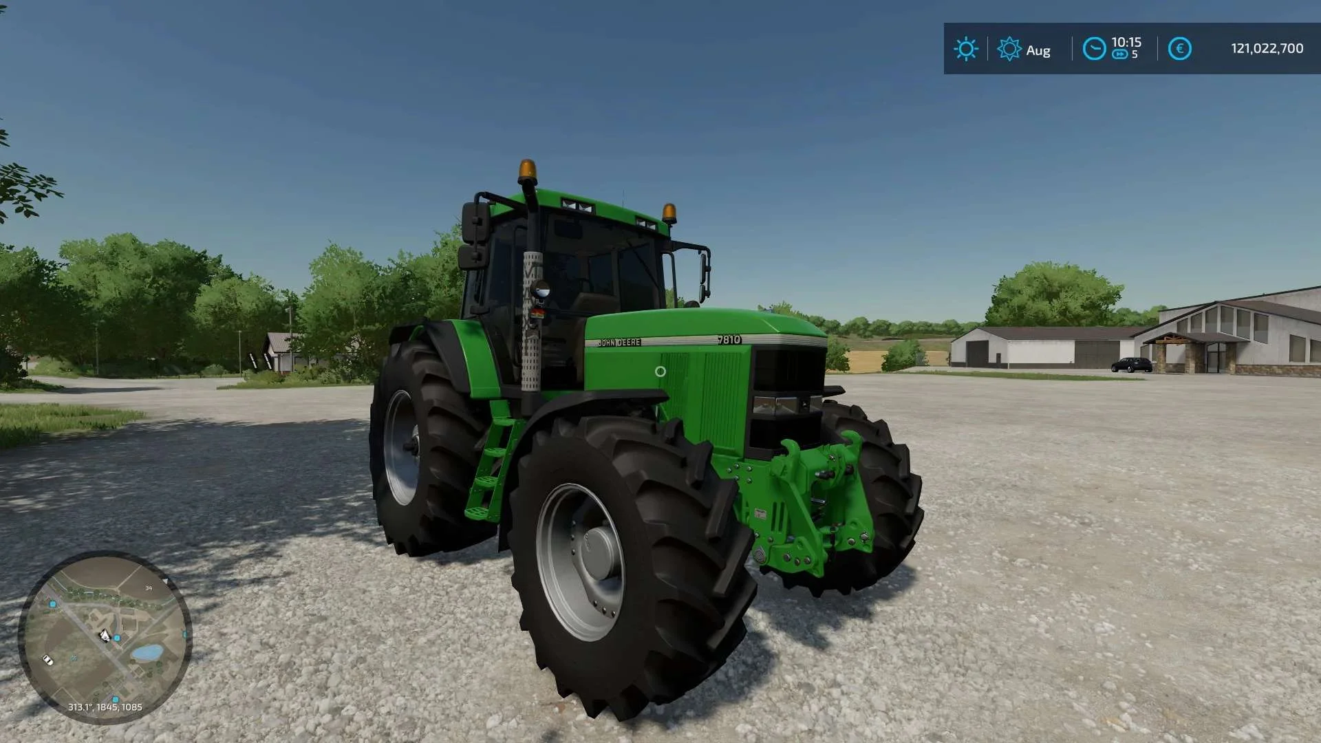 John Deere 7810 Alina v1.0 FS22 FS22 Mod Free Download