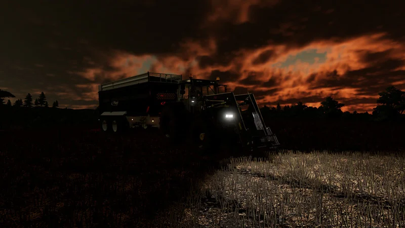 John Deere 7810 BlackDevil & Fliegl TMK 273 V0.6 FS22 FS22 Mod Free Download