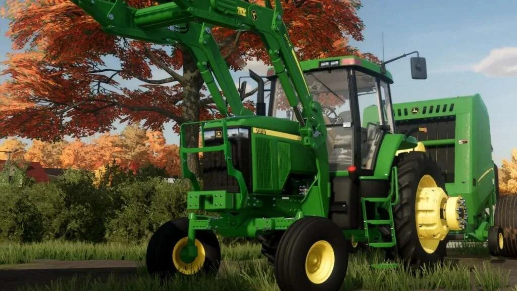 John Deere 7810 Row Crop v1.0.0.1 FS22 FS22 Mod Free Download