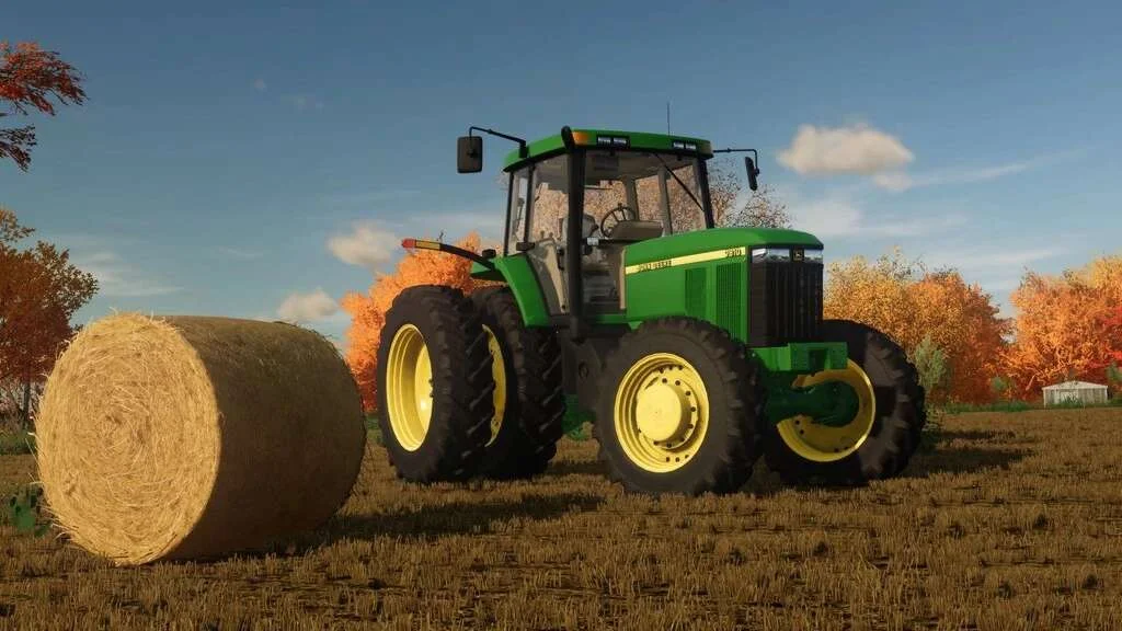 John Deere 7810 Row Crop v1.0 FS22 FS22 Mod Free Download
