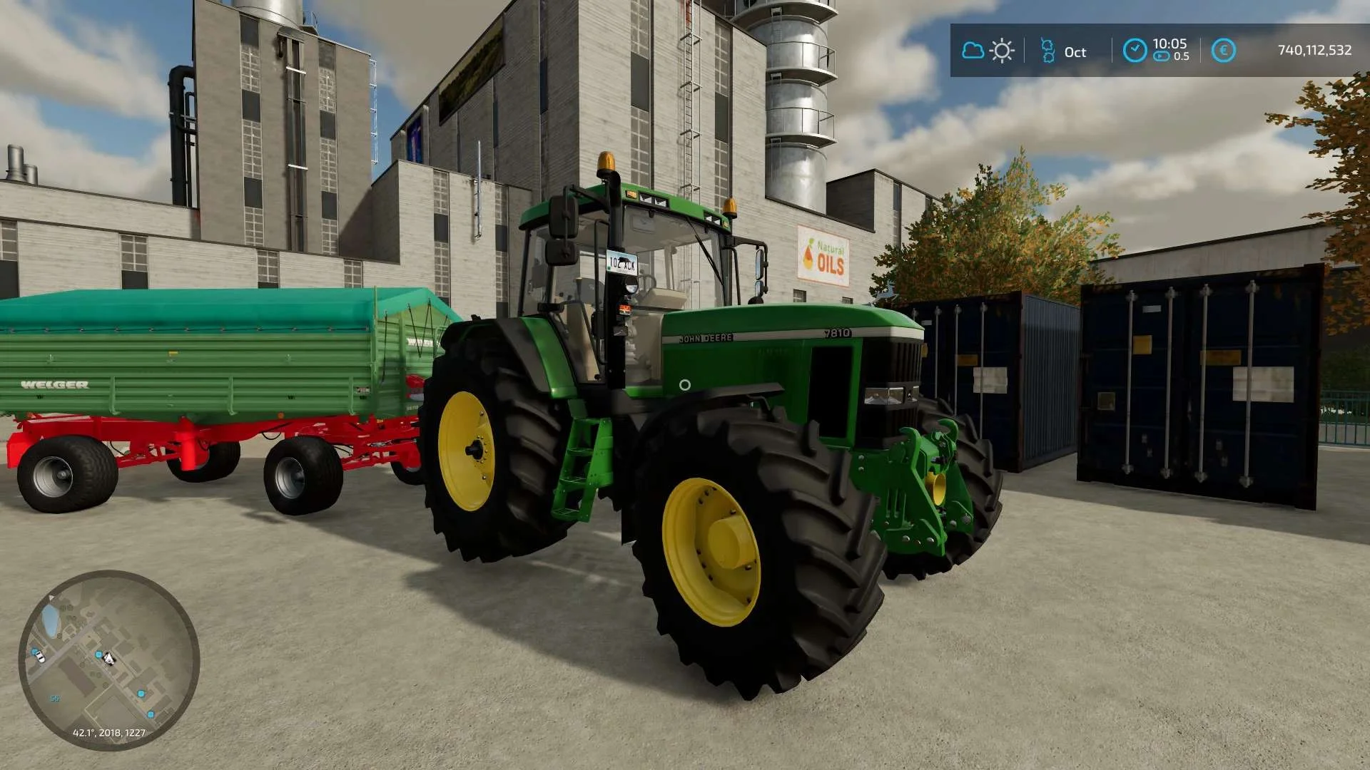 John Deere 7810 Series v1.0.0.2 FS22 FS22 Mod Free Download