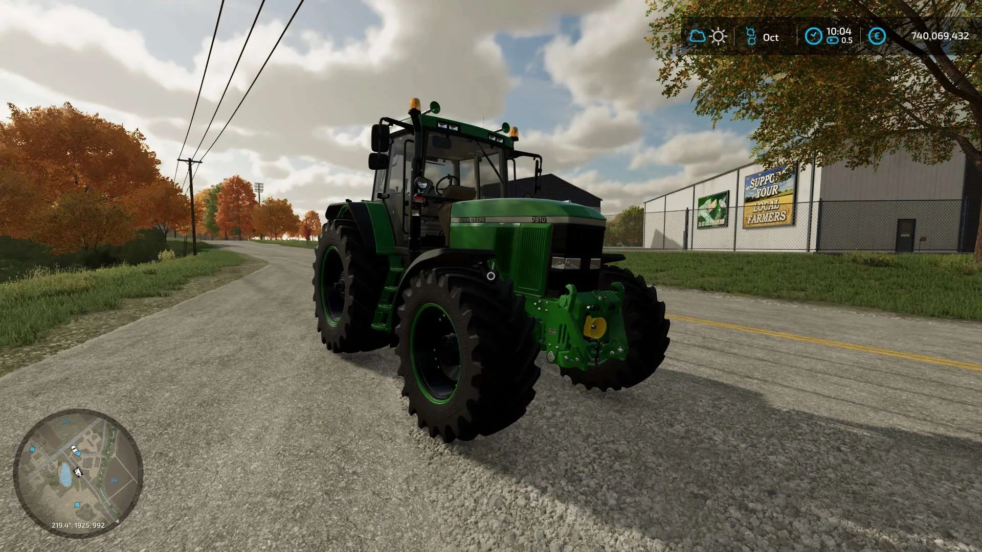 John Deere 7810 Special v1.1 FS22 FS22 Mod Free Download