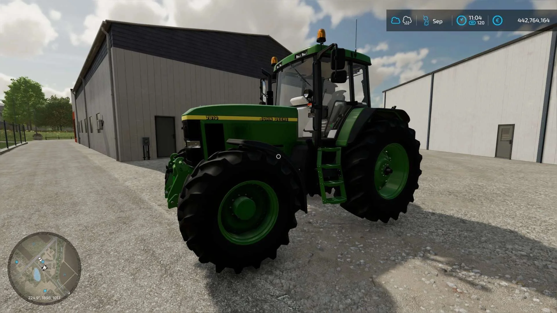 John Deere 7810 v1.0.0 FS22 FS22 Mod Free Download