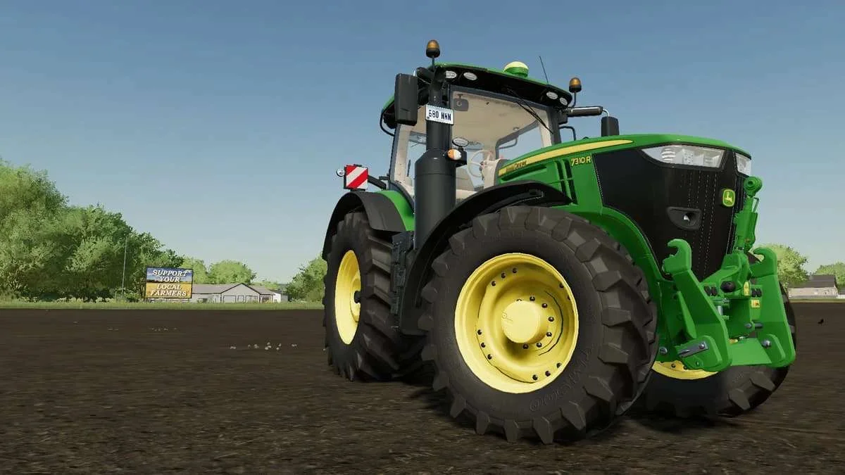 John Deere 7R (Convert from FS22) v1.0 FS22 FS22 Mod Free Download