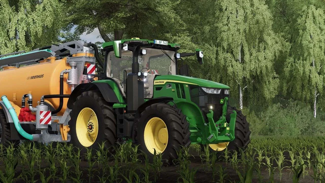 John Deere 7R 250-350 v1.0 FS22 FS22 Mod Free Download