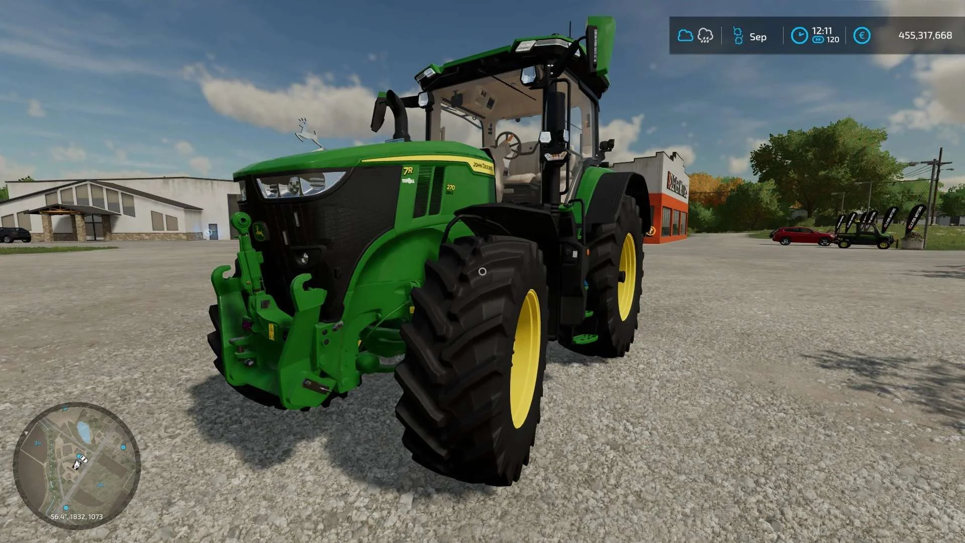 John Deere 7R edit v1.0 FS22 FS22 Mod Free Download
